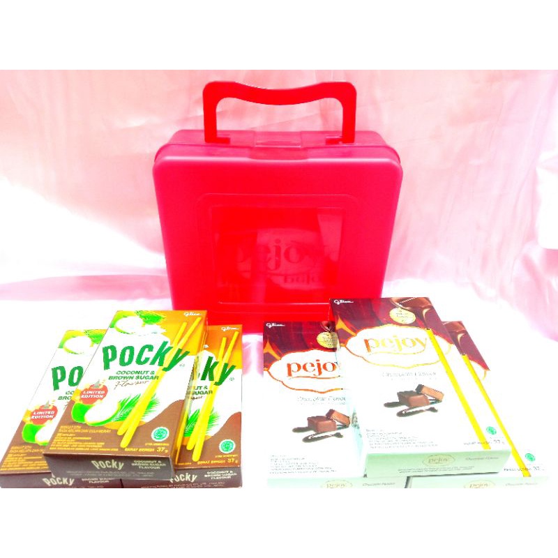 

3pcs pocky & 3pcs pejoy free mini koper