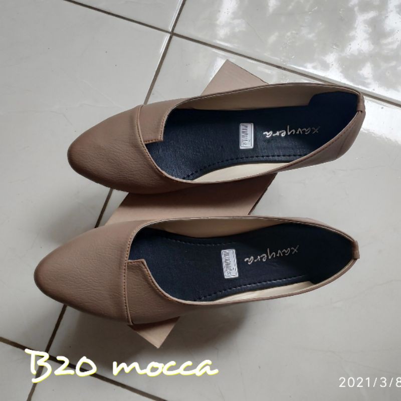 Borneo Sepatu Wanita Flat Flats Flatshoes HH07 dan B20