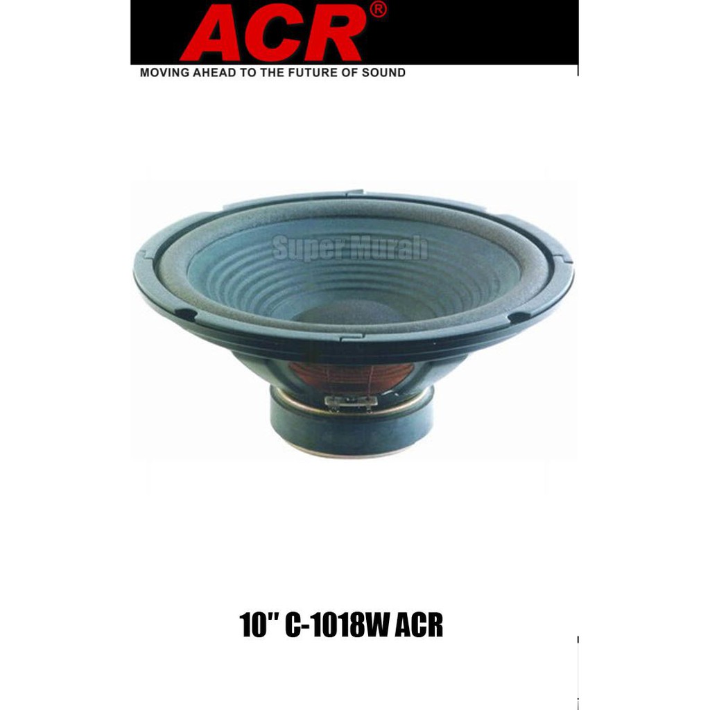 speaker acr 1018w woofer 10 inch