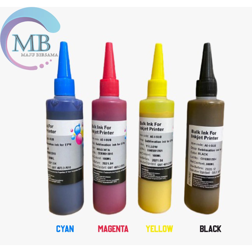 Tinta sublim sublimetransfer premium Epson L3110L3150L15150L110L120L210L220L300L1110L1300 MB115