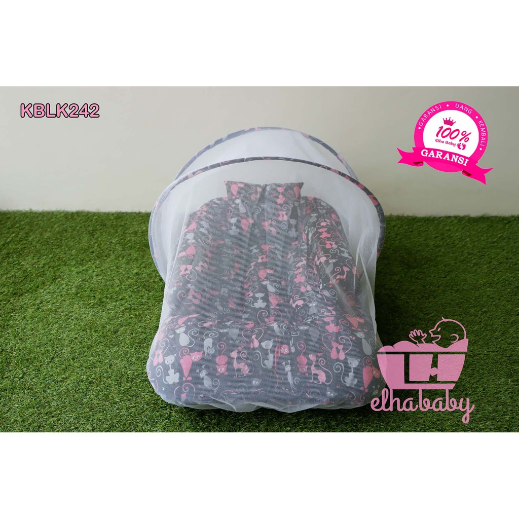 Kasur Tempat Tidur Bayi Set Hello Kitty | Perlengkapan Baby Murah Lucu