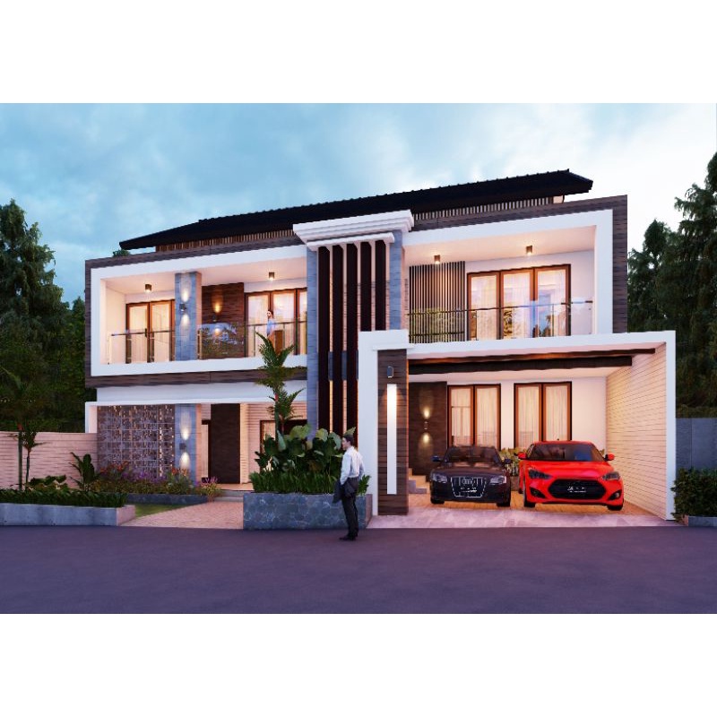 

Gambar Kerja Desain Rumah 8x16 Meter