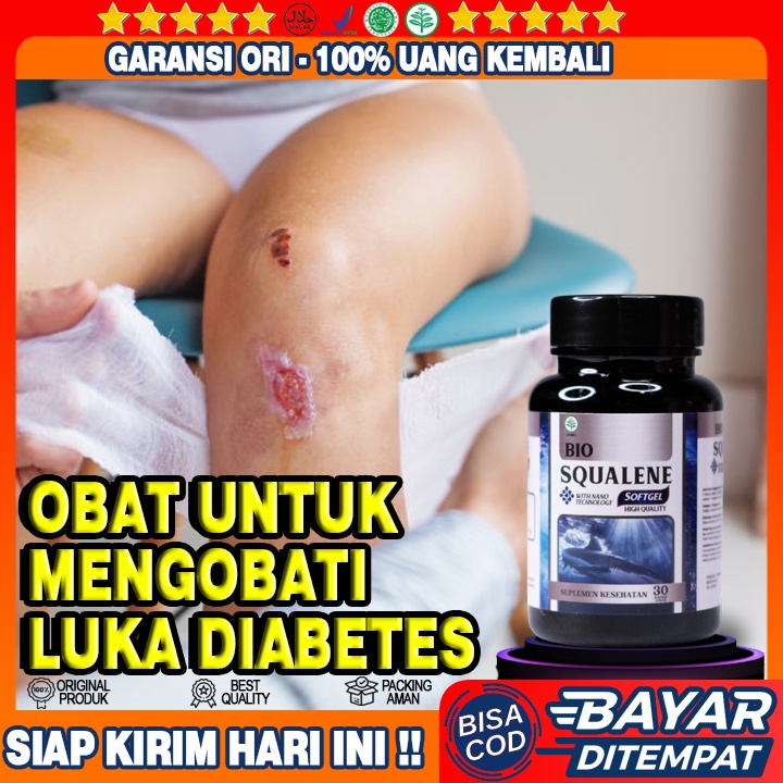 Obat Luka Diabet Basah - Kering - Pengering Luka Diabetes - Obat Luka Gangren Diabetes Membusuk Meng