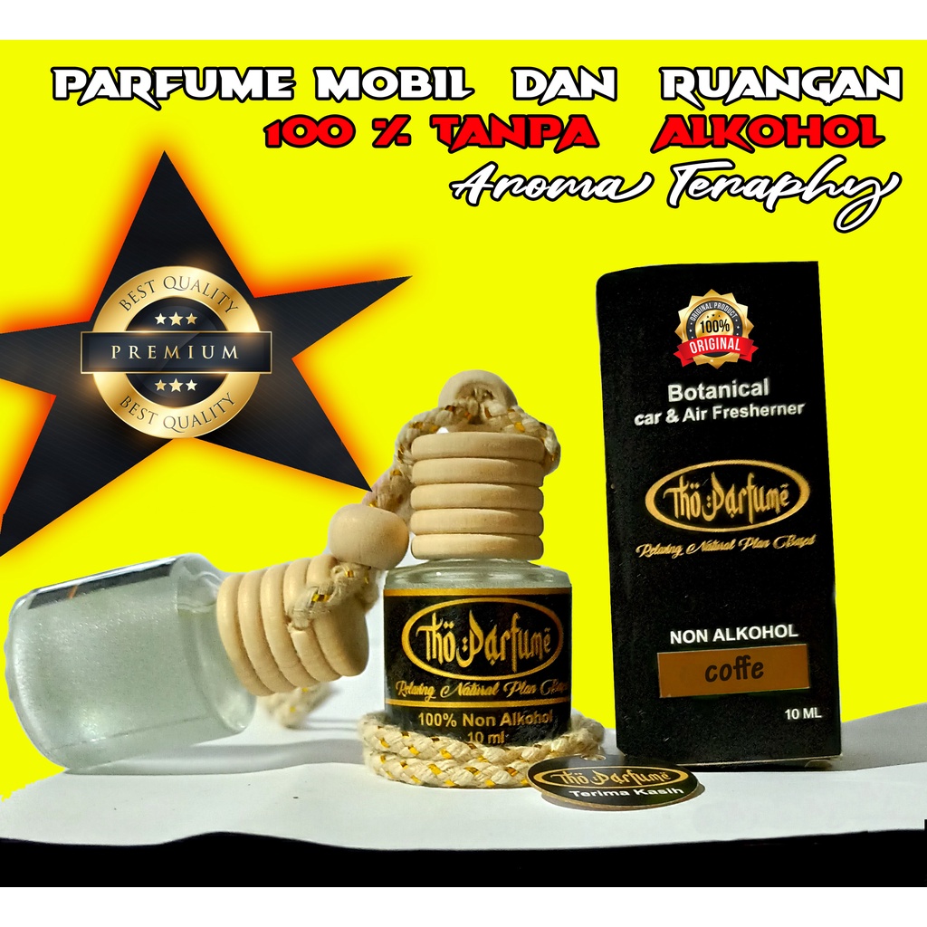 Parfum Mobil Mewah Premium Pewangi Ruangan Aromaterapi ThoParfume 100% non alkohol
