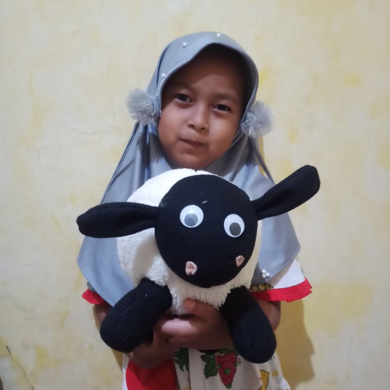 boneka kambing domba S bulat