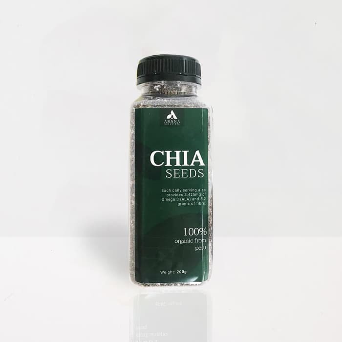 

Chia Seeds Peru Biji Chia Organik Superfood Alami 200 Gram