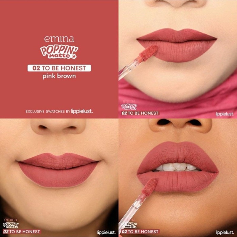 Emina Poppin Matte lipcream emina terbaru