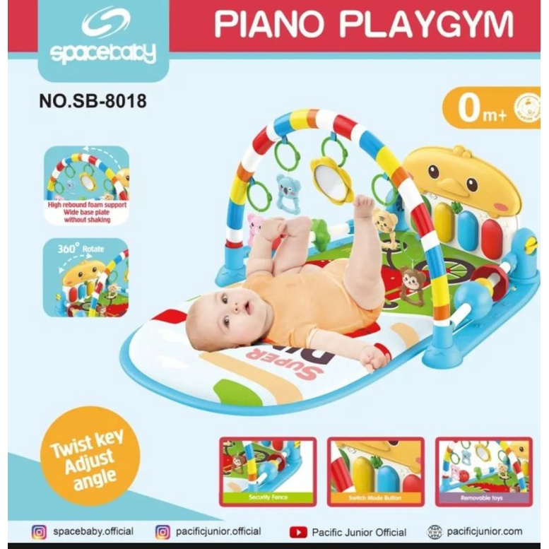 playgym baby piano sb8018 mainan baby space baby playgym SB8018