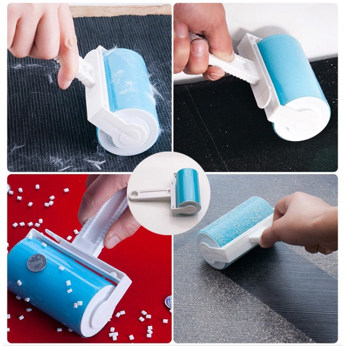 Roll Pembersih Bulu Kucing / Pembersih Bulu Sticky Roller Lint Roll roller [Qtop]