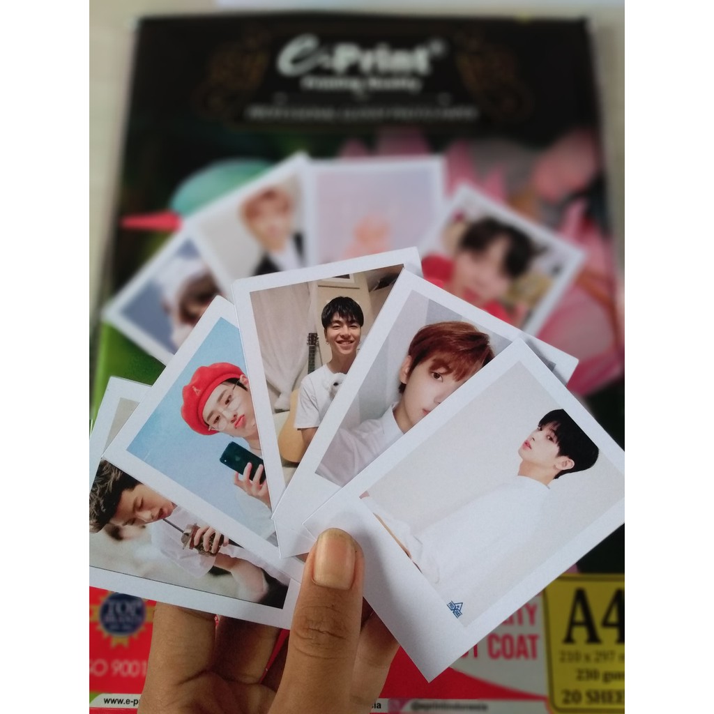 CETAK FOTO POLAROID UK 6.4 X 9.4 CM BANYAK BONUS MURAH MEDAN