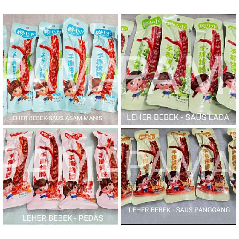 

SAYAP DAN LEHER BEBEK PANGGANG IMPORT CHINA 4SACHET/PACK