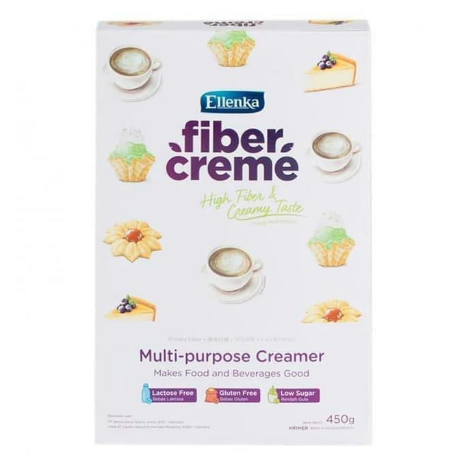 

[[BISA COD]] Fiber Creme Ellenka Multi Prupose Creamer 450gr Ketofriendly CUCI GUDANG Kode 60