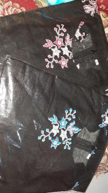 Bisa Cod Ready Xxl - Baju Batik Wanita Termurah Tunik Motif Cibulan Merah - Batik Ifa