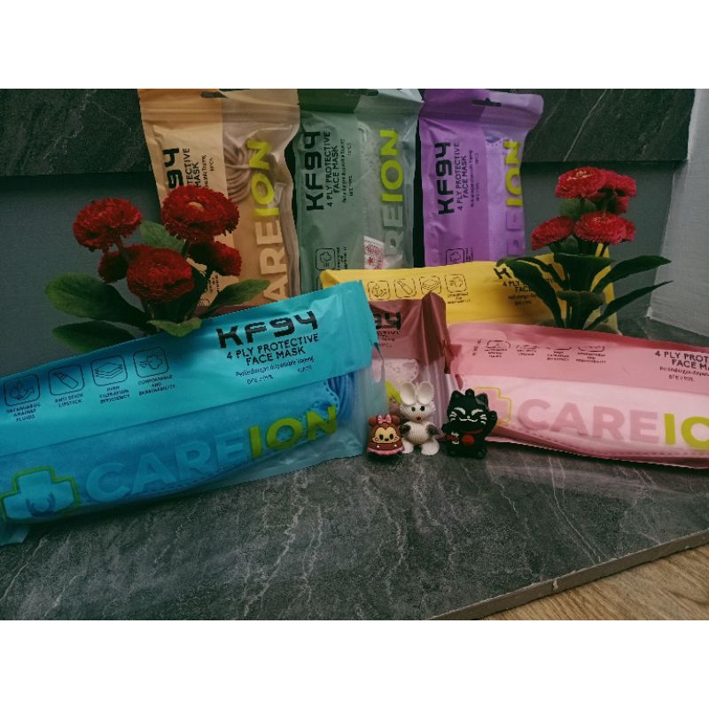 MASKER KF94 WEMASK CAREION ( PACK isi 10 PCS ) / MASKER WEMASK KOREA / MASKER KF94 KOREA / MASKER