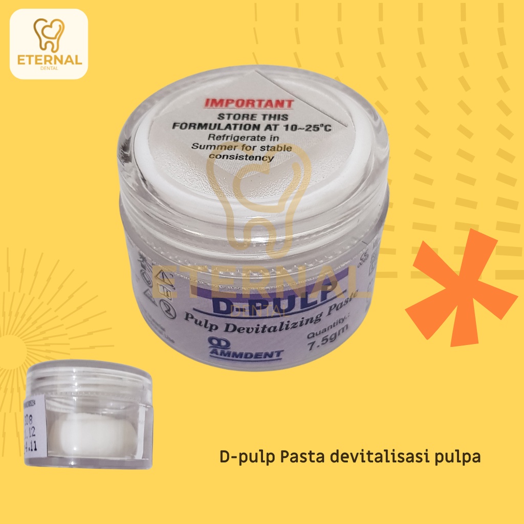 Eternal Dental D-Pulp Pasta Devitalisasi Pulpa