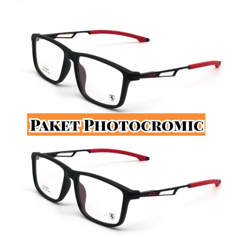 Frame Kacamata Pria & Wanita Trendy Gratis Lensa Frame Kacamata Import Frame Kacamata Sporty Murah