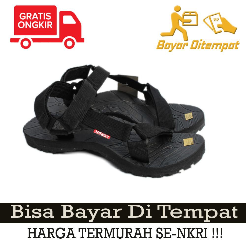 Sandal Gunung - Sendal Pendaki Gunung - Warna Abu, Hitam, Biru, Merah Ukuran 36-44-2