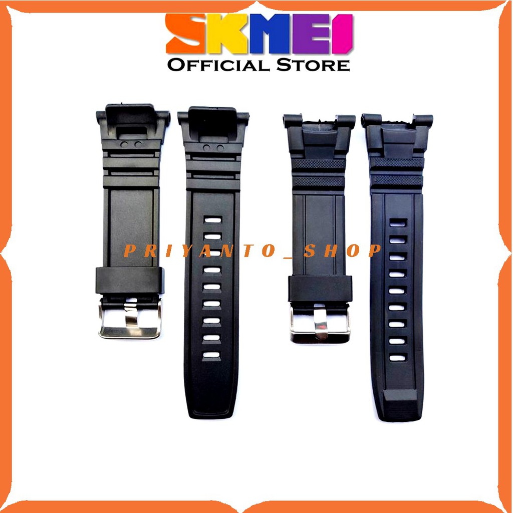 Strap Tali Jam Tangan Skmei 1226 SKMEI DG 1226 Hitam Tali Skmei 1226