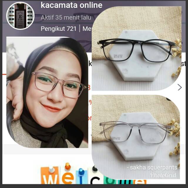 Kacamata | COD | frame kacamata 21351 | kacamata antiradiasi