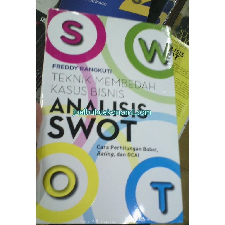 Buku Teknik Membedah Kasus Bisnis Analisis Swot Freddy Rangkuti Shopee Indonesia