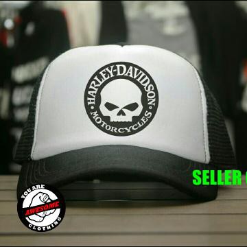 Topi Trucker Hurley Davidson - CYBER CLOTHING