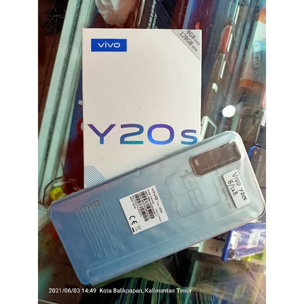 VIVO Y20S RAM 8/128 GB