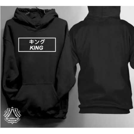 BAJU SWEATER HOODIE PRIA JAKET LENGAN PANJANG KEREN POLOS HITAM KEREN