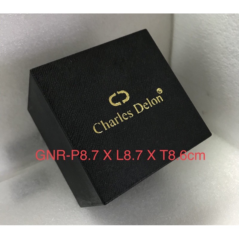 BOX JAM TANGAN ORIGINAL CHARLES DELON