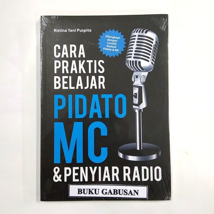 Buku Cara Praktis Belajar Pidato Mc Amp Penyiar Radio Ristina Y Wr