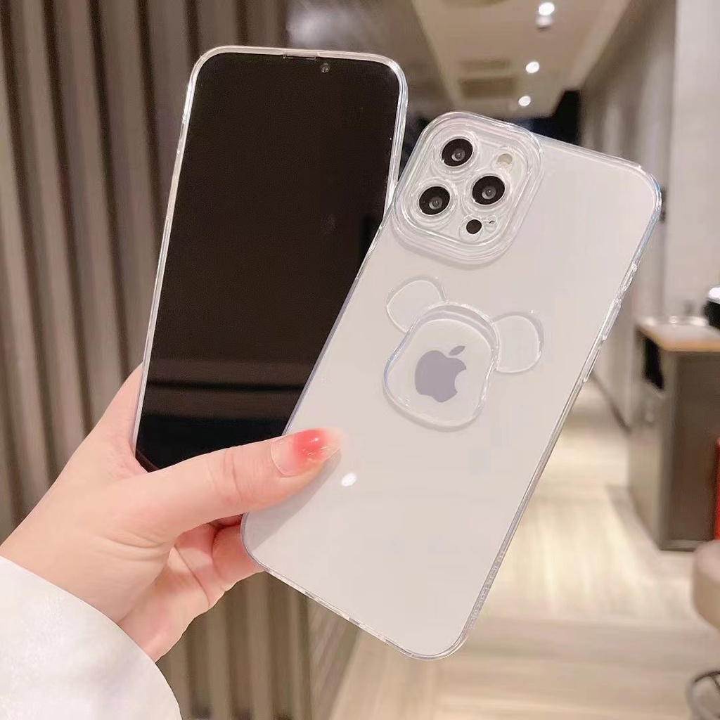 Case Transparan Anti Jatuh Untuk iPhone 13 Pro MAX 11 Pro MAX 12 X XS MAX XR 8 7 Plus