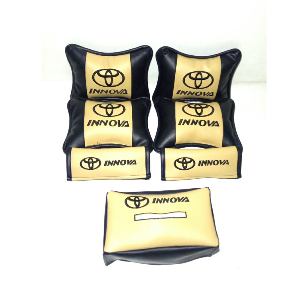 Bantal mobil Innova headrest mobil interior mobil aksesoris mobil