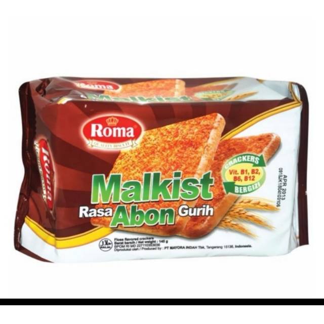 

Roma Malkist Rasa Abon 135 gr