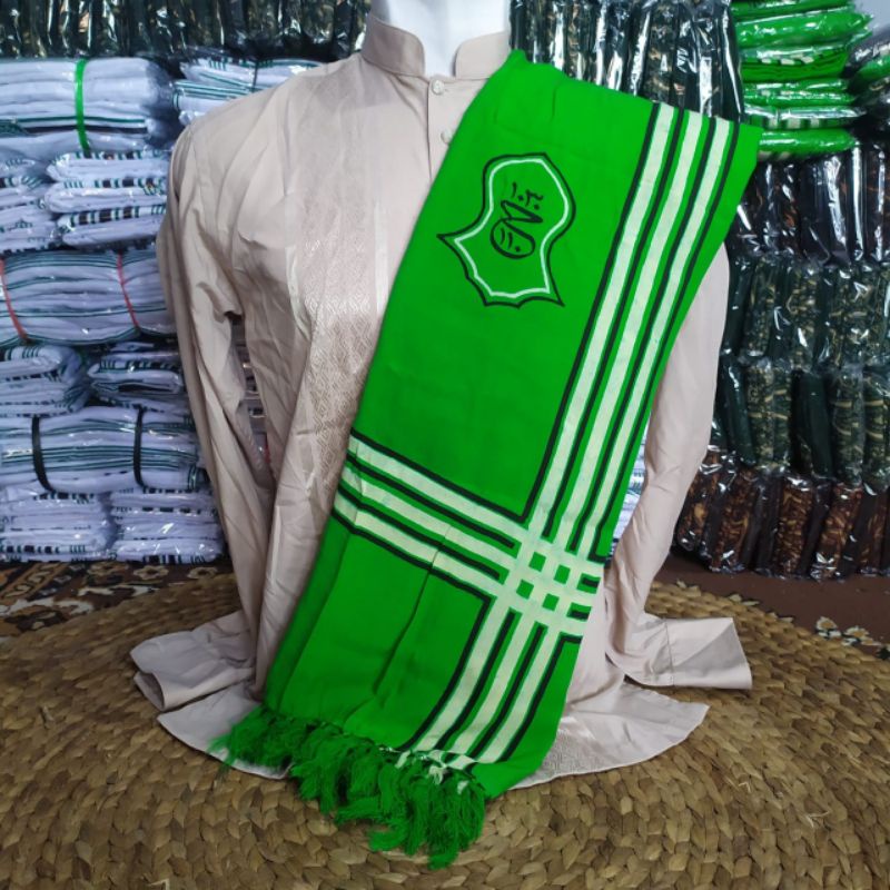 sorban pria terbaru sorban panjang 2 meter bahan rayon halus sorban hijau sorban putih sorban habib