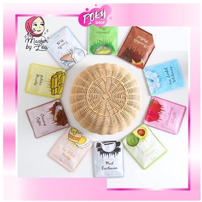 POKY - Masker Organik by LEA Gloria | Masker Bubuk by LEA Gloria Travel Size 10 grm 20 gr 50g