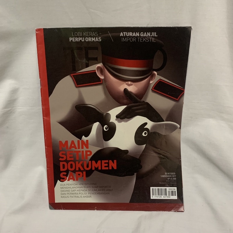 Majalah Tempo November 2017 Main Setip Dokumen Sapi