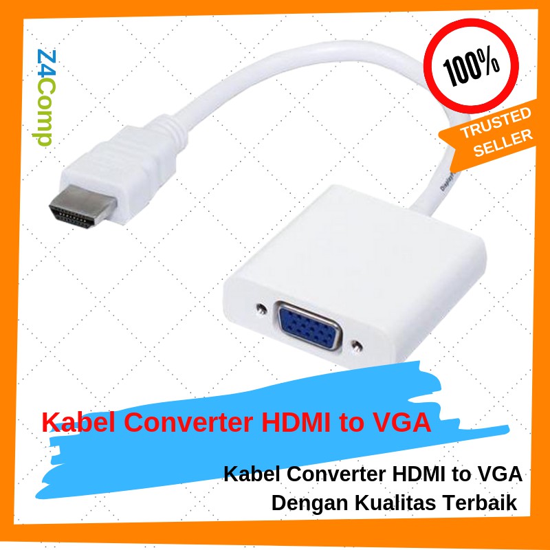 Jual Kabel Converter HDMI to VGA Murah Denpasar Bali Shopee Indonesia