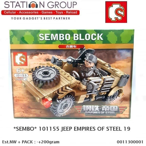 SEMBO 101155 JEEP EMPIRES OF STEEL 19