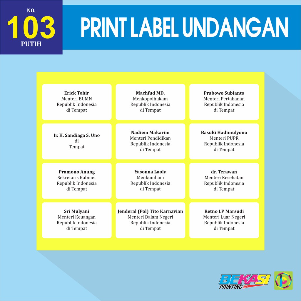 Print Label Undangan Tom Jerry 103 104 105 107 108 109 110 111 119 120 121 122 123 124 125 127 Shopee Indonesia