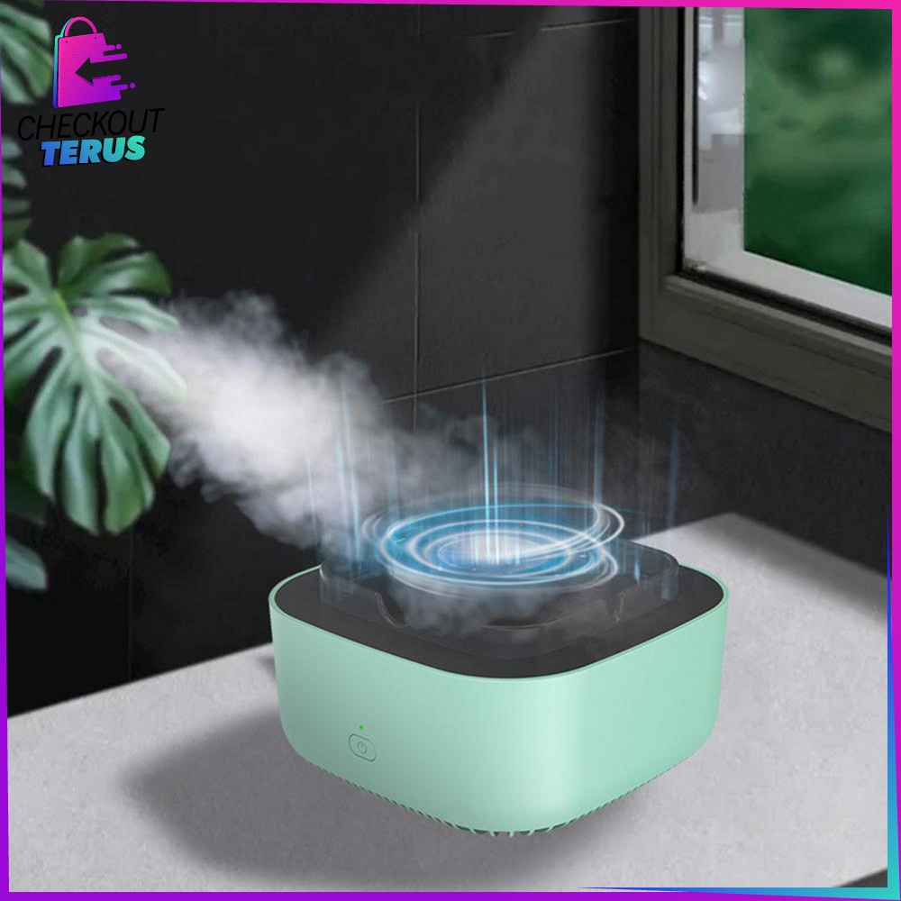 CT C509 Asbak Tempat Abu Rokok Otomatis Tanpa Asap Multifungsi Pembersih Udara Ion Negatif Purifier Smoke Ashtray Cleaner