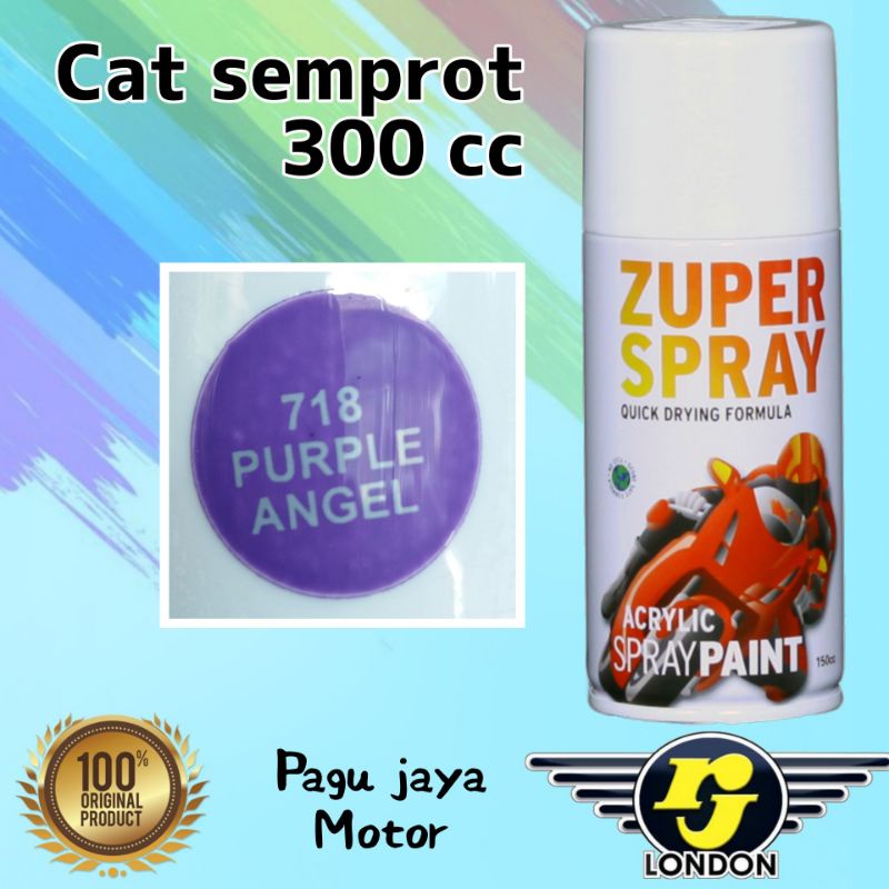 cat semprot ungu purple angel 300cc zuper spray pilok pilox