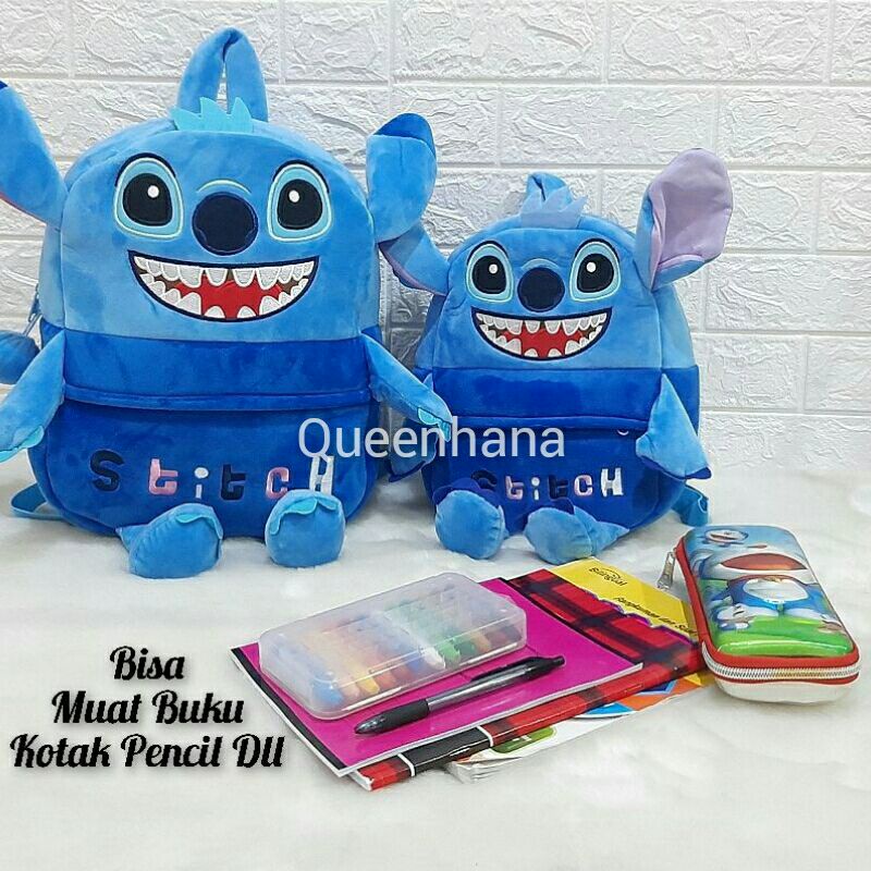 Tas Ransel Boneka Karakter / Backpack Boneka Anak / Tas Anak Boneka Karakter