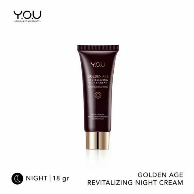 Y.O.U | You Golden Age Revitalizing Night Cream 18gr