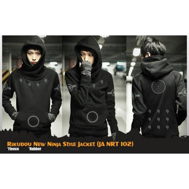 TERBARU | Jaket Rikudo Ninja / Jaket Anbu Cosplay