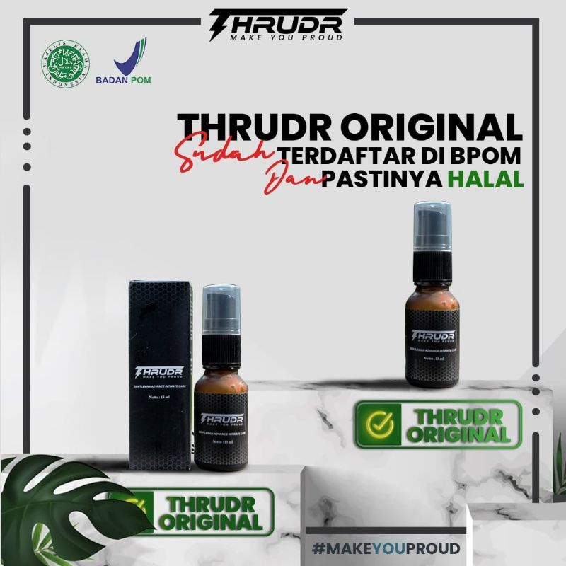 Promo Thrudr Obat Kuat Pria Oles Besar Panjang Asli Original Depkes BPOM Bukan Bentrap Loveles