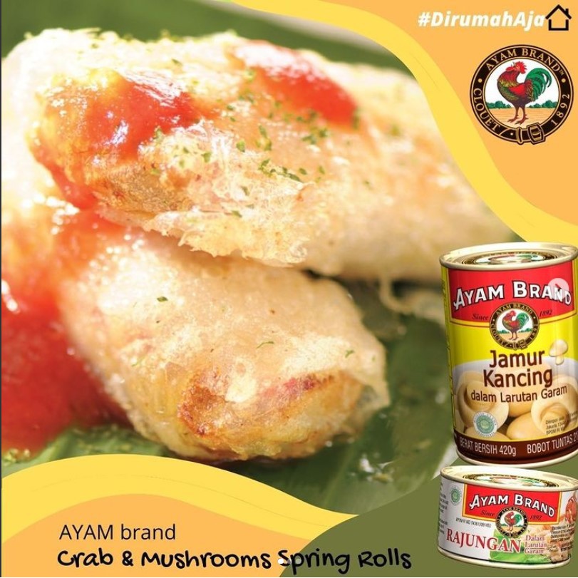 AYAM BRAND CRABMEAT 170 GR KALENG DAGING KEPITING RAJUNGAN HALAL