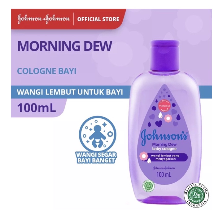 Johnson&amp;Johnson Cologne 100ml baby oil johnson 125ml