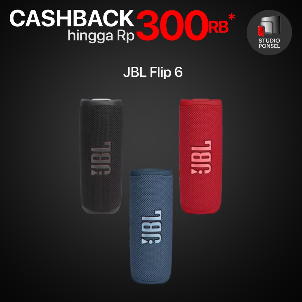 JBL Flip 6 Bluetooth Portable Speaker Waterproof Flip6 Black Blue Red