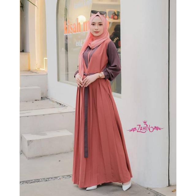 GAMIS LEBARAN 2025 || GAMIS LAURA DRESS BY ZAHIN || GAMIS ZAHIN ORIGINAL