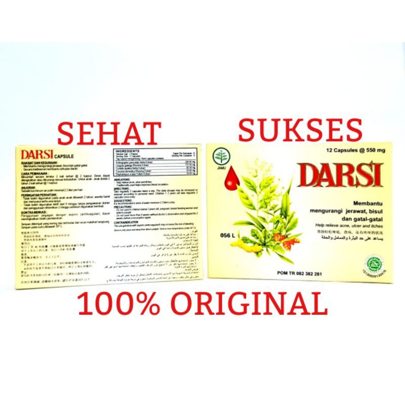 DARSI KAPSUL - OBAT JERAWAT