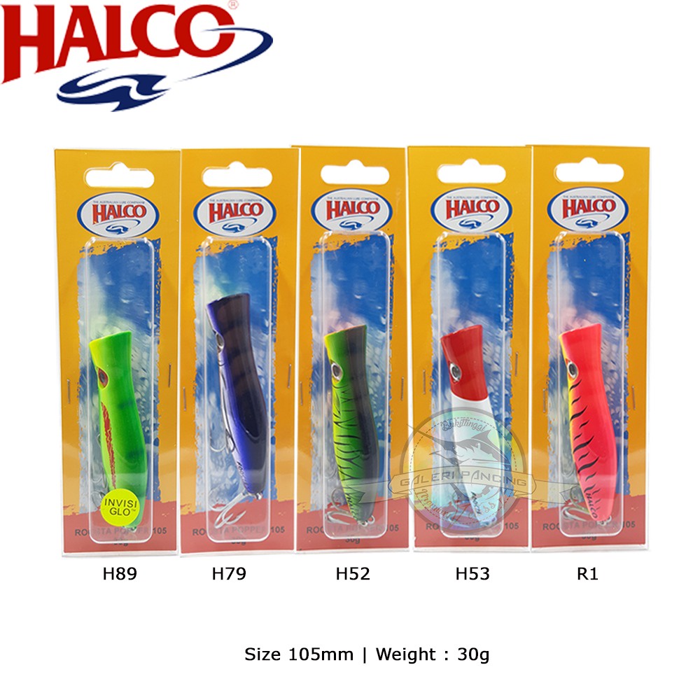 Umpan Pancing Halco Roosta Popper 105 30gr